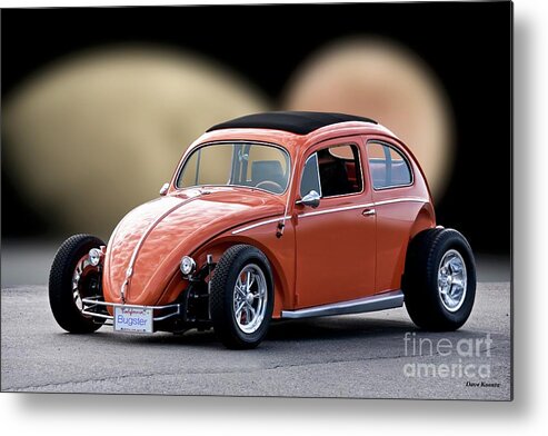 Auto Metal Print featuring the photograph The Bugmeister II by Dave Koontz