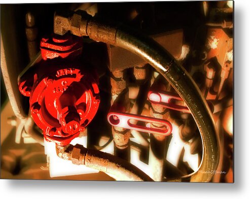 Steam Turbine Metal Print featuring the photograph The By-Pass by Micah Offman