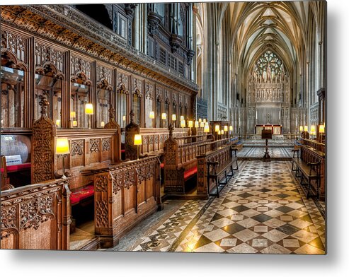 Church Metal Print featuring the photograph The Cathedral by Adrian Evans