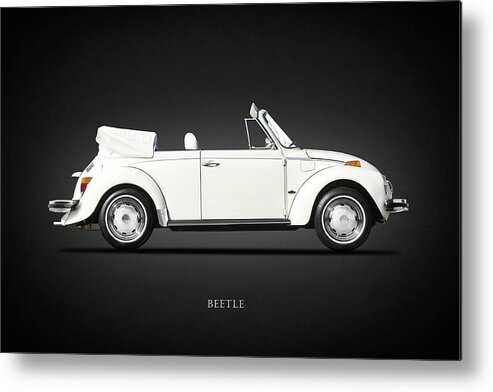 Vw Beetle Metal Print featuring the photograph The Classic Beetle by Mark Rogan