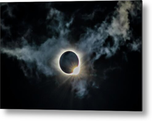 Cory Metal Print featuring the photograph The Diamond Ring 2017 by Tom and Pat Cory