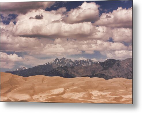 The Great Colorado Sand Dunes; Great Sand Dunes National Park And Preserve; Sand Dunes Prints; Sand Dunes Canvas Art; Colorado; Sand; Dunes; Nature Photography Prints; Landscape Photography Prints; Fine Art Photography; Insogna; The Lightning Man; Sand Dunes Prints For Sale; Commercial Photography Art Prints; Sand Dunes Greetings Card; Nature Photography; Nature; Galleries; Gallery; Landscape; Scenic; Stock Images; Fine Art Print; Insogna; Canvas Print; Sand Dunes Custom Framed; Sand Dunes Giclee Print; Greeting Card; Sand Dunes Framed Art; Sand Dunes Wall Art; Photography; Posters; Sand Dunes Canvas Art; James Insogna; Bo Insogna; Striking Photography; The Lightning Man Metal Print featuring the photograph The Great Sand Dunes 88 by James BO Insogna