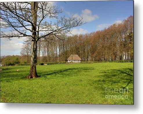 Grounds Metal Print featuring the photograph The Grounds of St Fagans by Vicki Spindler