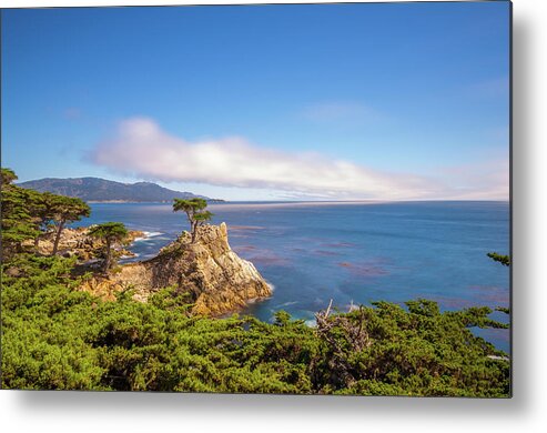17 Mile Drive Metal Print featuring the photograph The Lone Cypress Pebble Beach by Scott McGuire