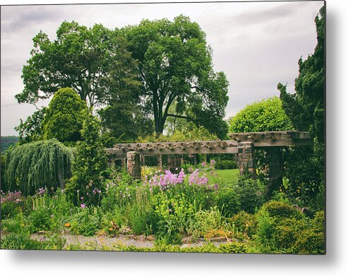 Wave Hill Metal Print featuring the photograph The Monocot Garden by Jessica Jenney