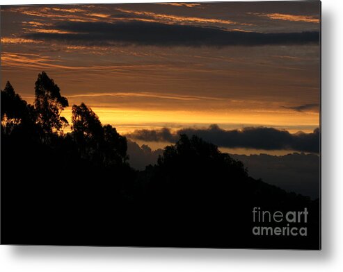 San Bruno Mountain Metal Print featuring the photograph The Mountain at Sunrise by Cynthia Marcopulos