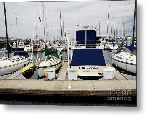 Boat Metal Print featuring the photograph The Office by Suzanne Luft