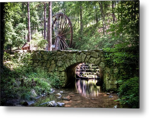 Berry College Metal Print featuring the photograph The Old Mill by Daryl Clark