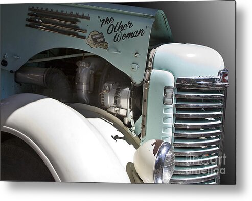 Truck Metal Print featuring the photograph The Other Woman by Tim Hightower
