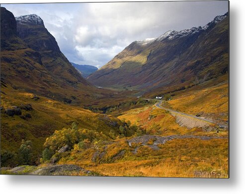 Scotland Metal Print featuring the photograph The Pass of Glencoe by John McKinlay