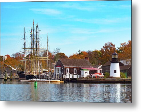Connecticut Metal Print featuring the photograph The Past In The Present by Joe Geraci