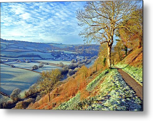 Landscape Metal Print featuring the photograph The path to Taddiport by North Devon Photography