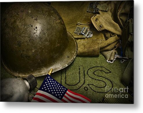 Paul Ward Metal Print featuring the photograph The Patriot by Paul Ward
