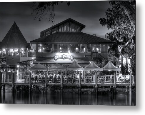 Pirate Republic Metal Print featuring the photograph The Pirate Republic Bar and Grill by Mark Andrew Thomas