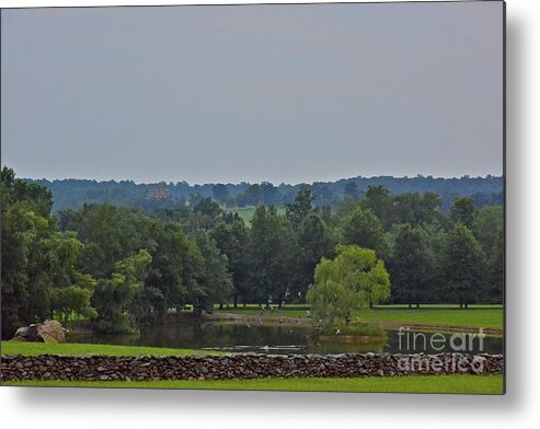 Mountains Metal Print featuring the photograph The Pond by Tracy Rice Frame Of Mind