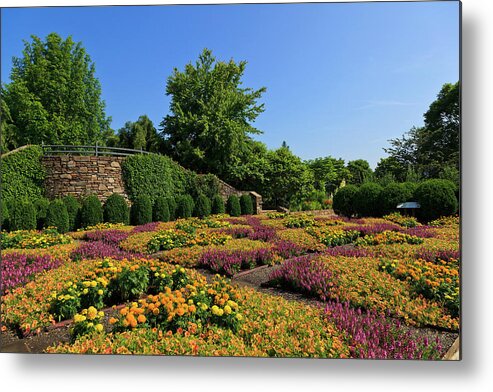 Arboretum Metal Print featuring the photograph The Quilt Garden by Jill Lang