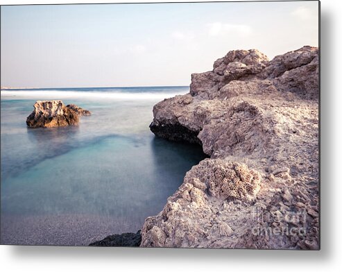 Africa Metal Print featuring the photograph The Reef And The Sea by Hannes Cmarits