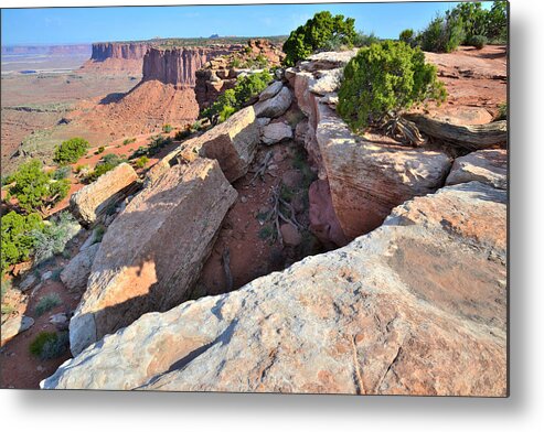 Canyonlands National Park Metal Print featuring the photograph The Rim by Ray Mathis