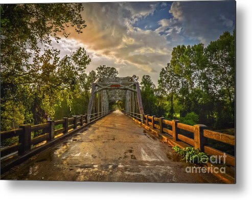 Mississippi Metal Print featuring the photograph The Road Less Traveled by T Lowry Wilson