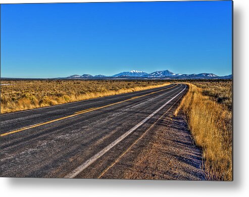 Flagstaff Az Metal Print featuring the photograph The Road to Flagstaff by Harry B Brown