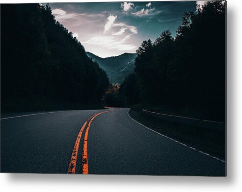 Road Metal Print featuring the photograph The Road by Unsplash