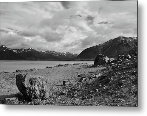 Landscape Metal Print featuring the photograph The Rock by Joe Burns