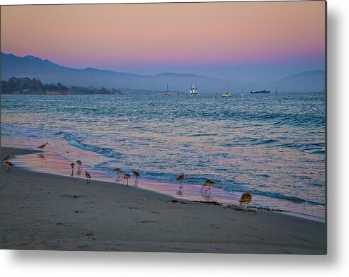 Santa Barbara Metal Print featuring the photograph The Soft Side of Sunset by Lynn Bauer