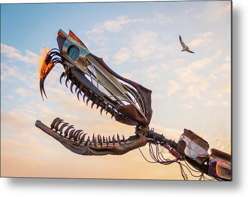 Snake Metal Print featuring the photograph The Sperpent Mother by Cory Huchkowski