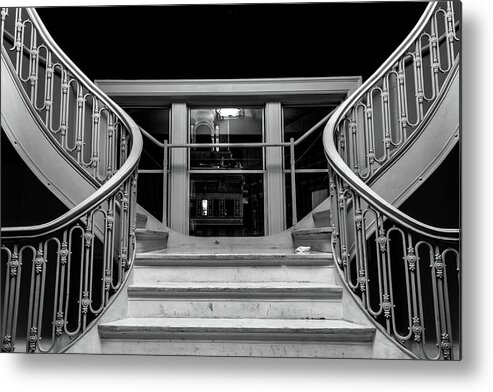 Atlanta Metal Print featuring the photograph The Stairwell by Kenny Thomas