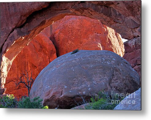 Landscape Metal Print featuring the photograph The Empty Tomb by Jim Garrison