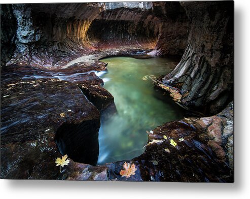 Utah Metal Print featuring the photograph The Subway by Wesley Aston
