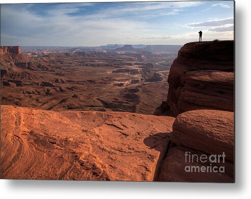 Utah Metal Print featuring the photograph The Vast Lands by Jim Garrison