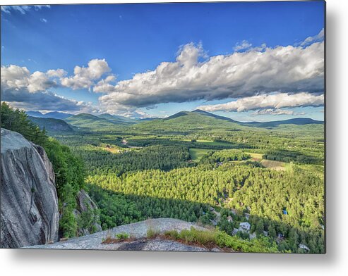 The View From Cathedral Ledge Metal Print featuring the photograph The View From Cathedral Ledge by Brian MacLean