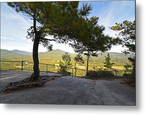 Cathedral Ledge Metal Print featuring the photograph The View from Cathedral Ledge North Conway NH by Toby McGuire