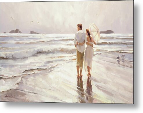 Love Metal Print featuring the painting The Way That It Should Be by Steve Henderson