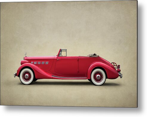 Transportation Metal Print featuring the digital art Thirty-Six Packard by Douglas Pittman