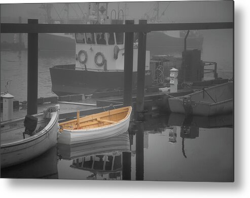  Metal Print featuring the photograph This Little Boat by Peter Scott