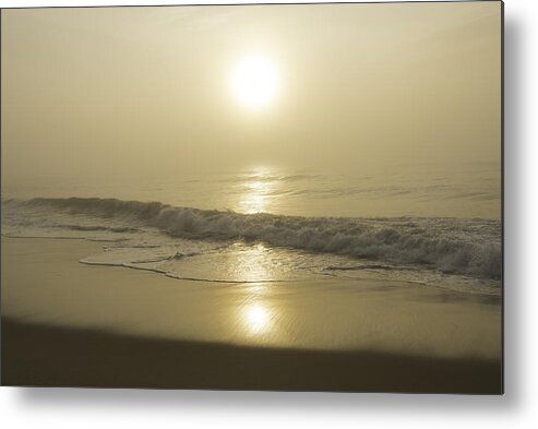 Landscape Metal Print featuring the photograph Through the Fog I by Steven Ainsworth