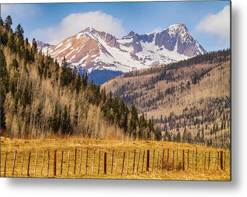 Valley Metal Print featuring the photograph Through The Valley Up the Mountain by James BO Insogna