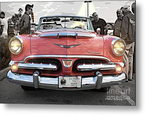 Cars Metal Print featuring the photograph Tim Hortons Car Show CACA4489-18 by Randy Harris