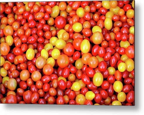 Tomatoes Metal Print featuring the photograph Tiny Tomatoes by Todd Klassy