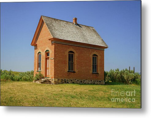 Chesterfield Metal Print featuring the photograph Tithing House by Roxie Crouch