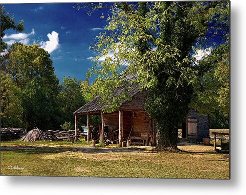 Barn Metal Print featuring the photograph Tobacco Barn by Christopher Holmes
