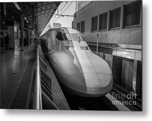 Tokyo Metal Print featuring the photograph Tokyo to Kyoto Bullet Train, Japan 3 by Perry Rodriguez