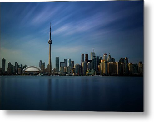 Toronto Cityscape Metal Print featuring the photograph Toronto Cityscape by Ian Good