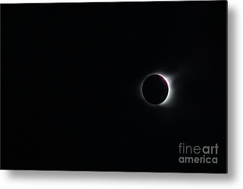 Total Eclipse Metal Print featuring the photograph Total Eclipse by Jennifer Robin