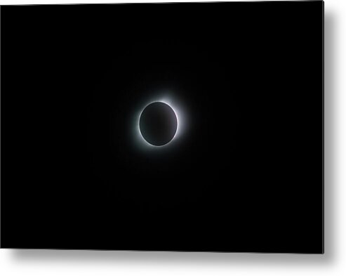 America Metal Print featuring the photograph In The Shadow - Total Solar Eclipse - 2017 - USA by Gregory Ballos