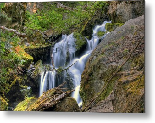 Hdr Metal Print featuring the photograph Tranquility by Brad Granger