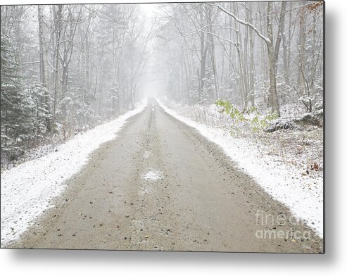 Tripoli Road Metal Print featuring the photograph Tripoli Road - White Mountains New Hampshire USA by Erin Paul Donovan