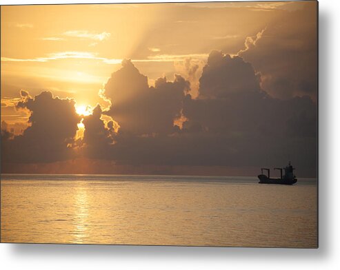 Florida Metal Print featuring the photograph Tropical Sunrise by Cliff Wassmann